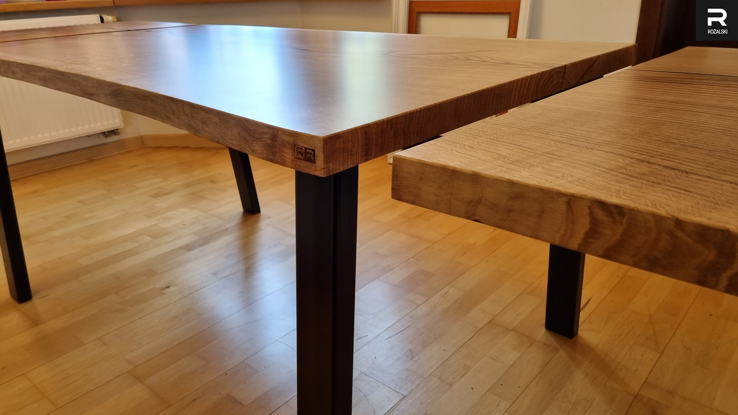 Stół z litego drewna dębowy