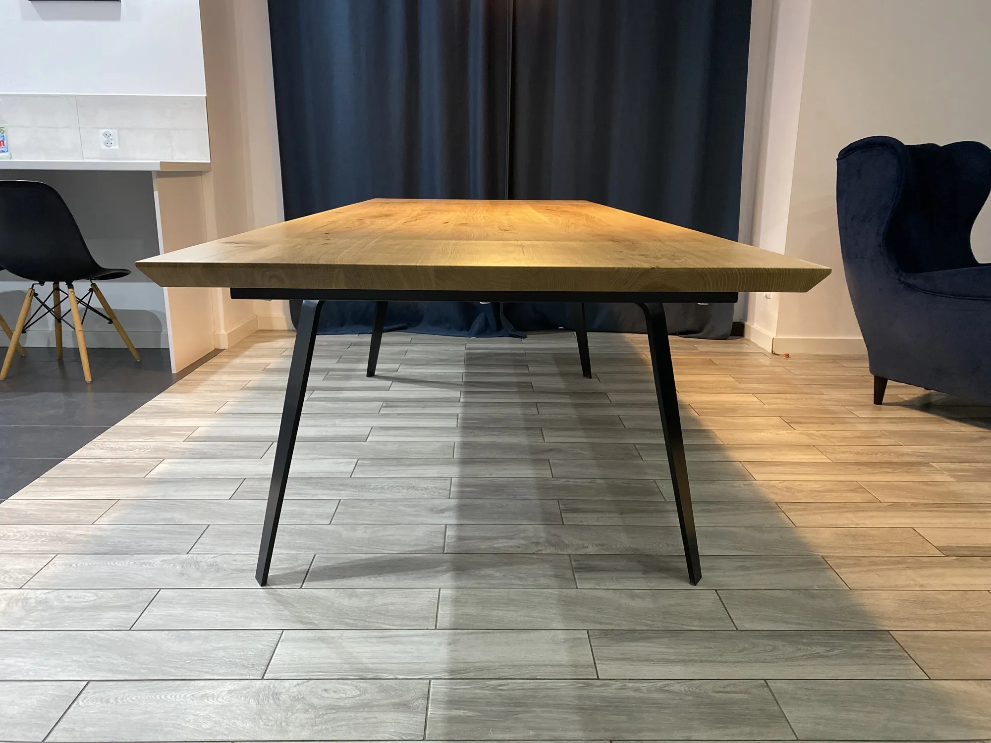 Stół drewniany rozkładany dębowy FLAT - nogi