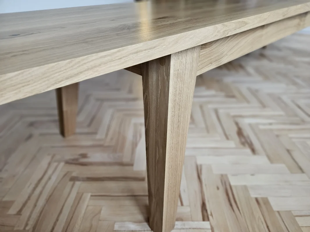 Stół drewniany rozkładany - lazywood nogi 2